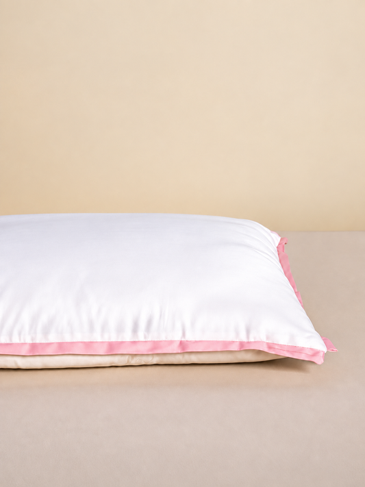 Blush Mulberry Silk Pillow