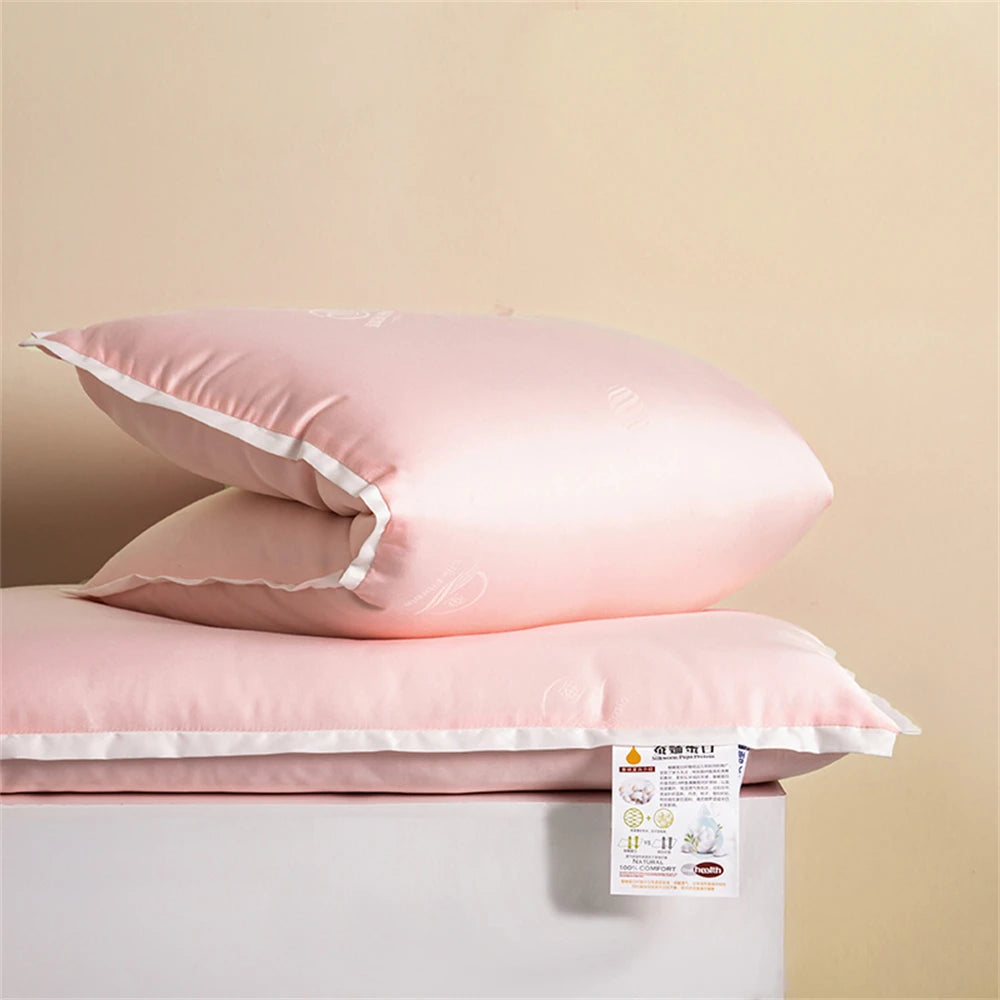 Blush Mulberry Silk Pillow