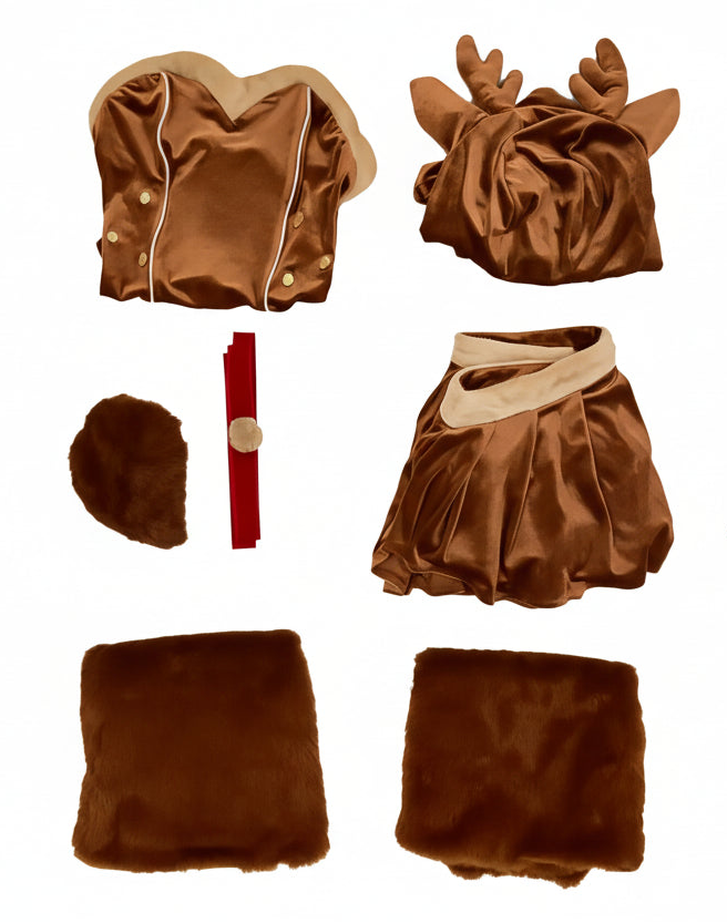 Golden Reindeer Costume