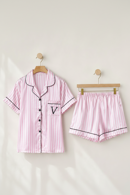 Elegant Striped PJs
