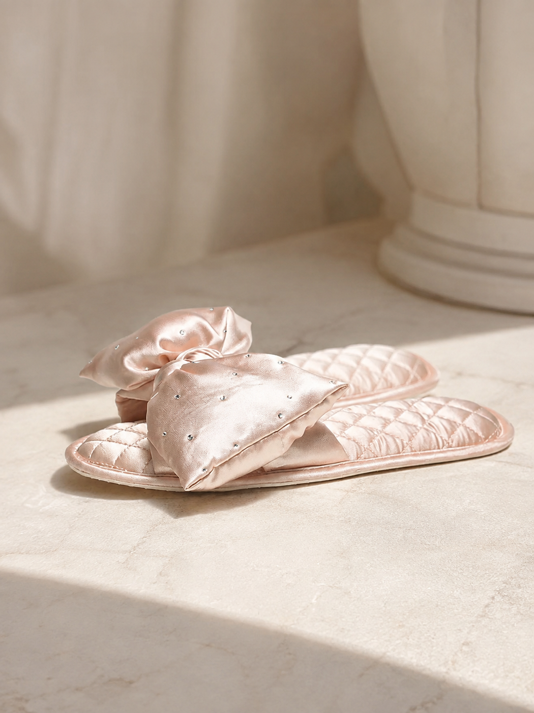 Rosalie Bow Slippers