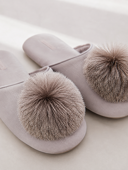 Célestine Pom Slippers