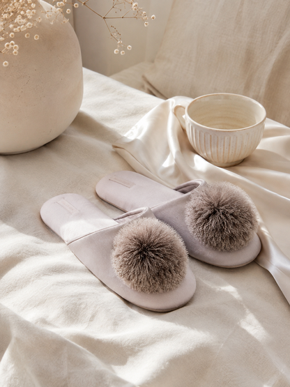 Célestine Pom Slippers