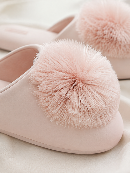 Célestine Pom Slippers