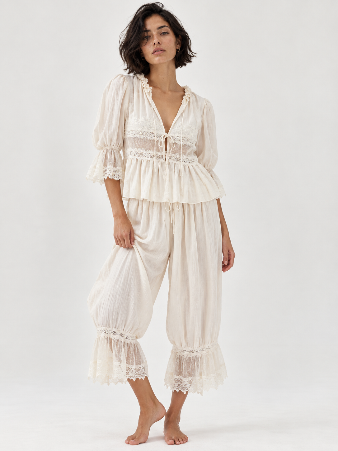 Adeline Ruffle PJs