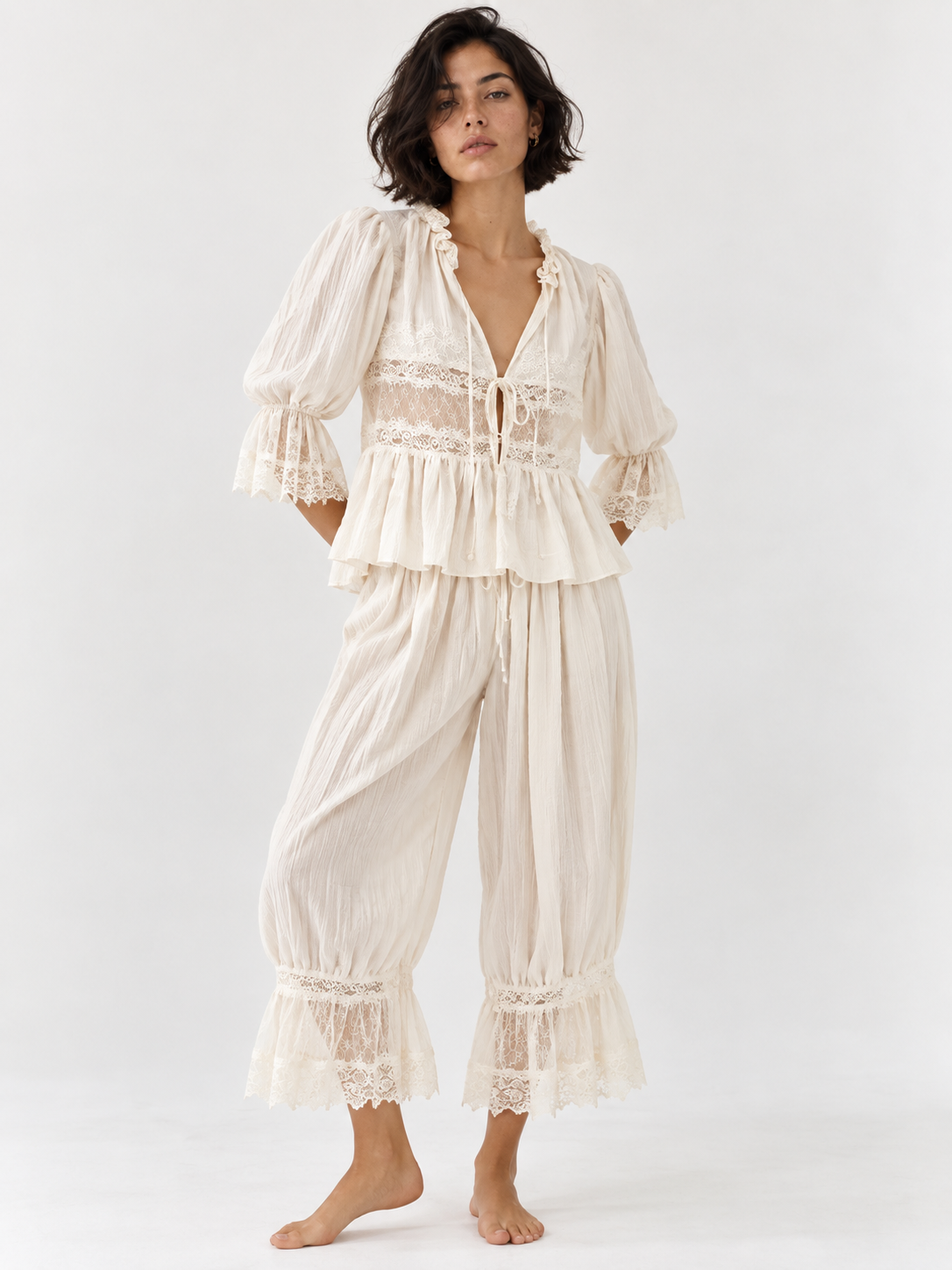 Adeline Ruffle PJs