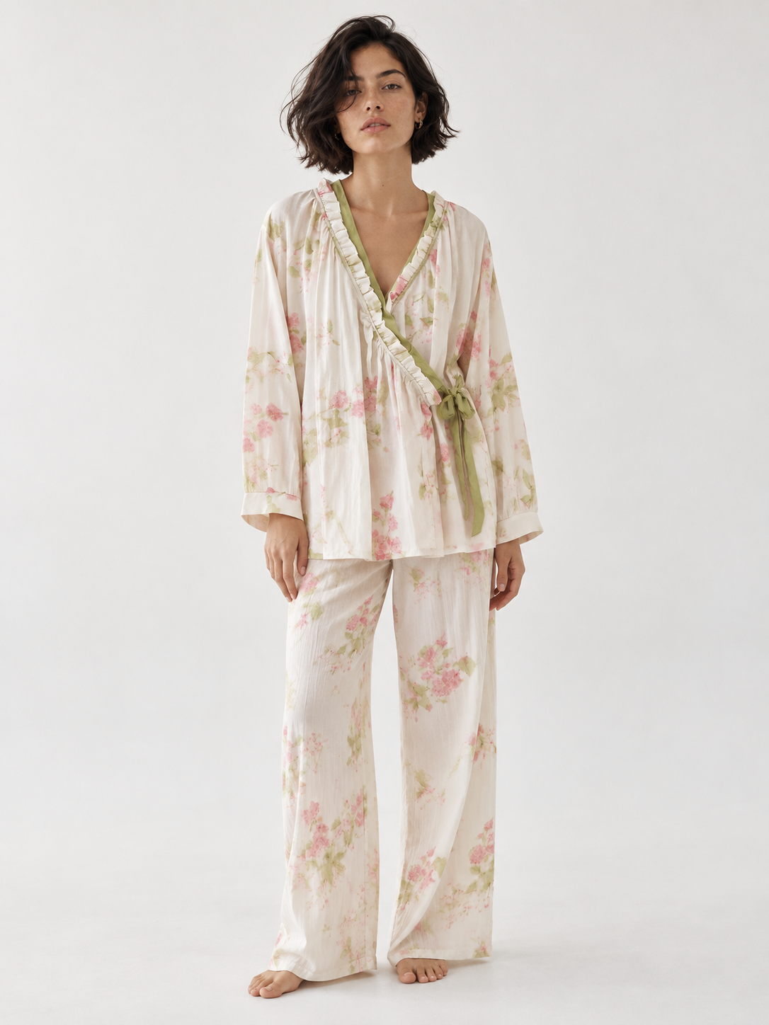 Soft Blossom Cotton PJs 
