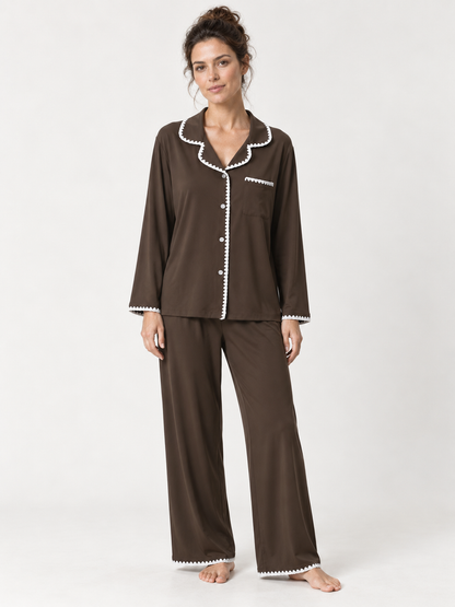 Virelle Embroidered PJs