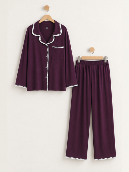 Virelle Embroidered PJs