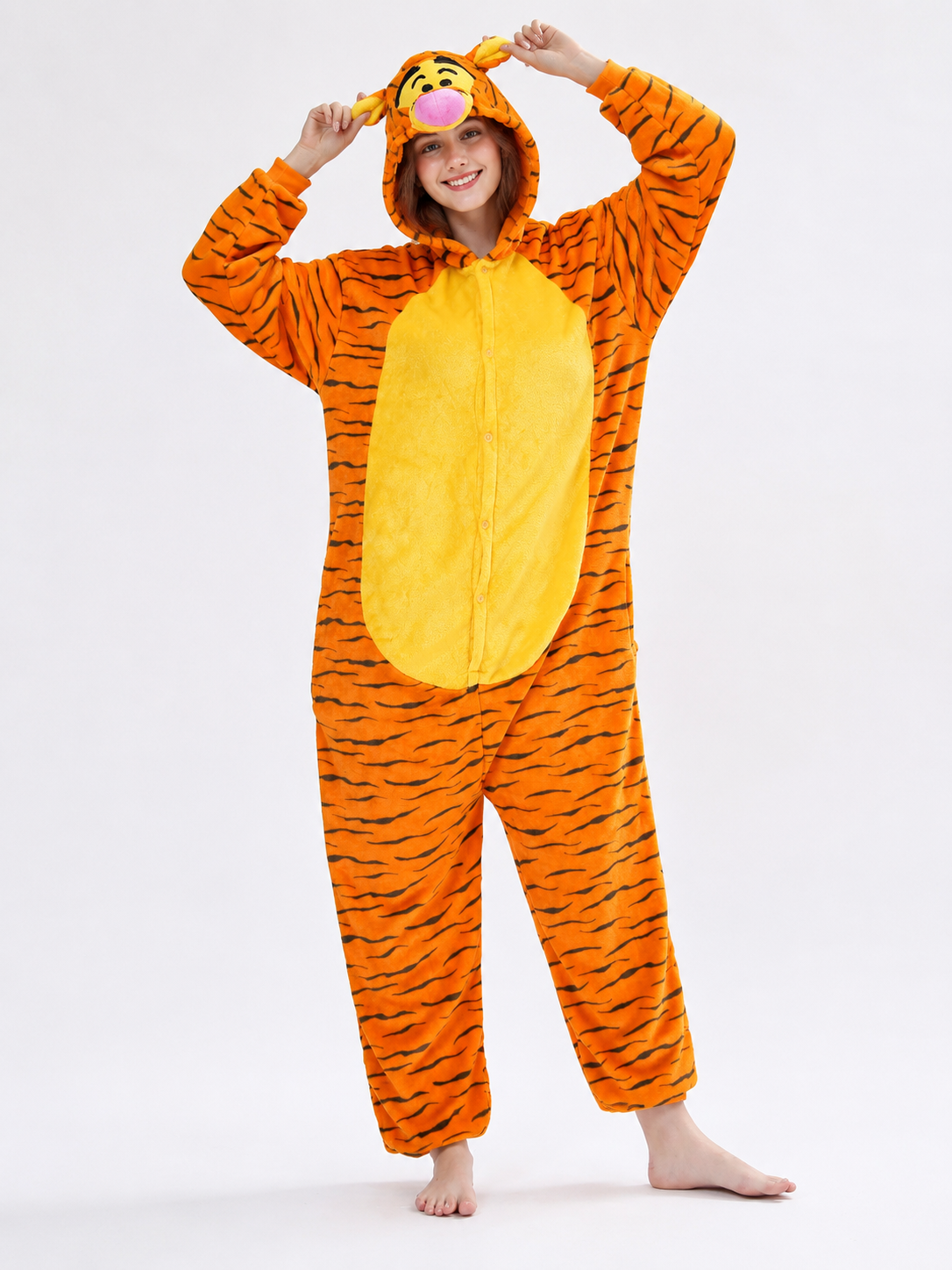 Pounce & Cozy Tiger Kigurumi