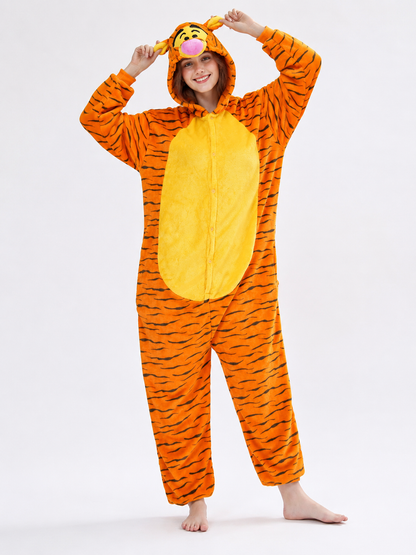 Pounce & Cozy Tiger Kigurumi