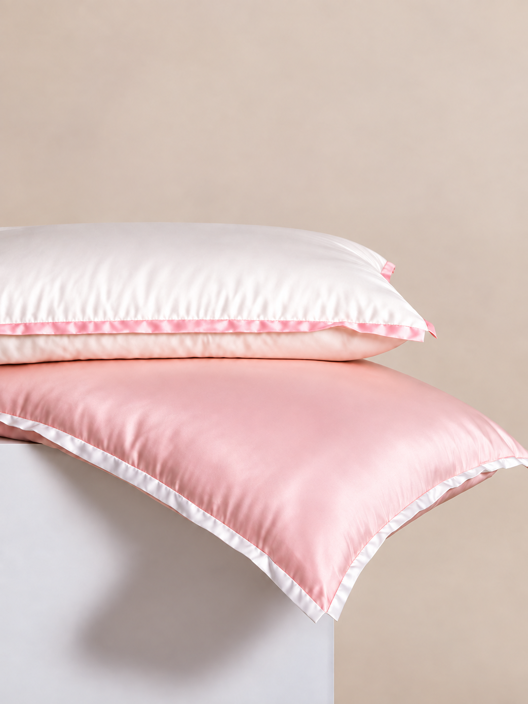 Blush Mulberry Silk Pillow
