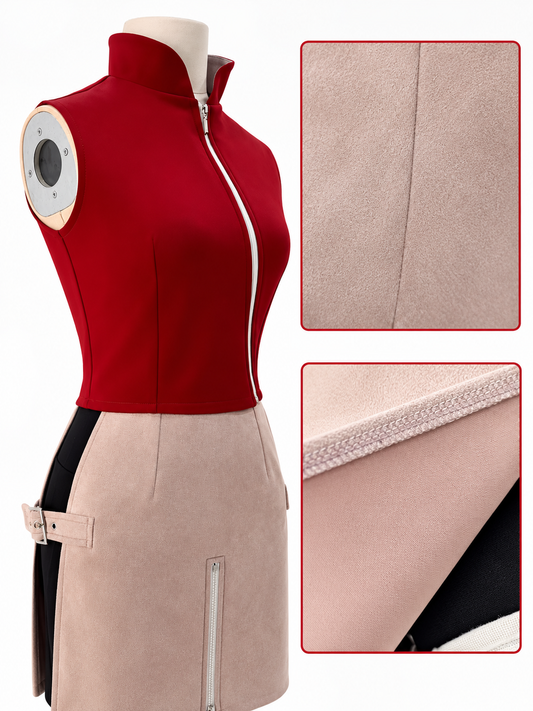 Sakura Haruno Cosplay Set