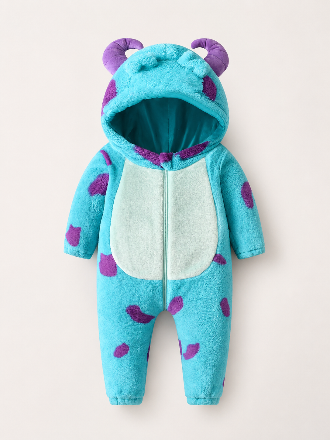 Little Monster Snuggle Romper
