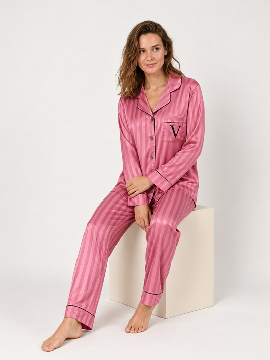 Silky Striped PJs