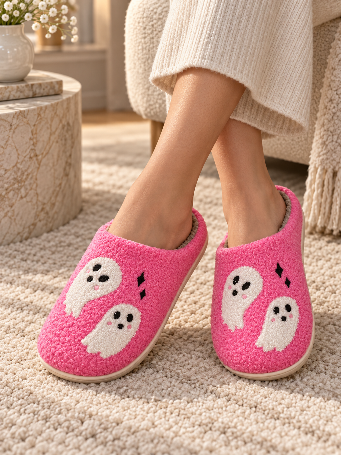 Cozy Ghost Slipper
