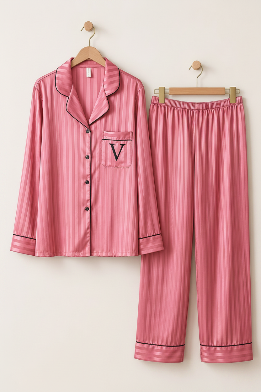 Silky Striped PJs