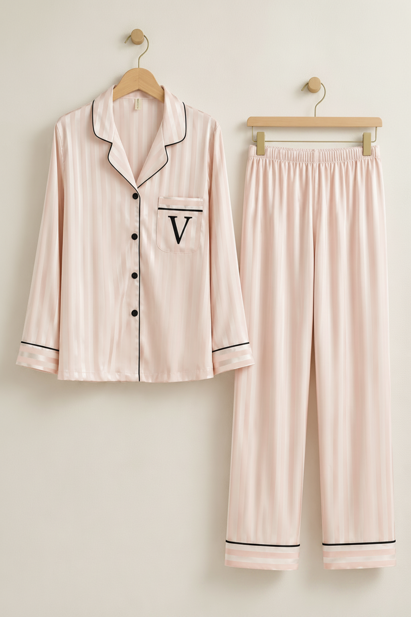 Silky Striped PJs