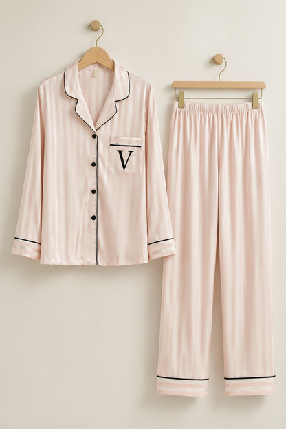 Silky Striped PJs