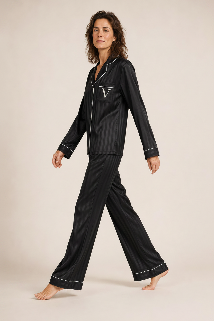 Silky Striped PJs
