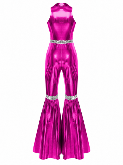 70's Disco Dance Jumpsuit