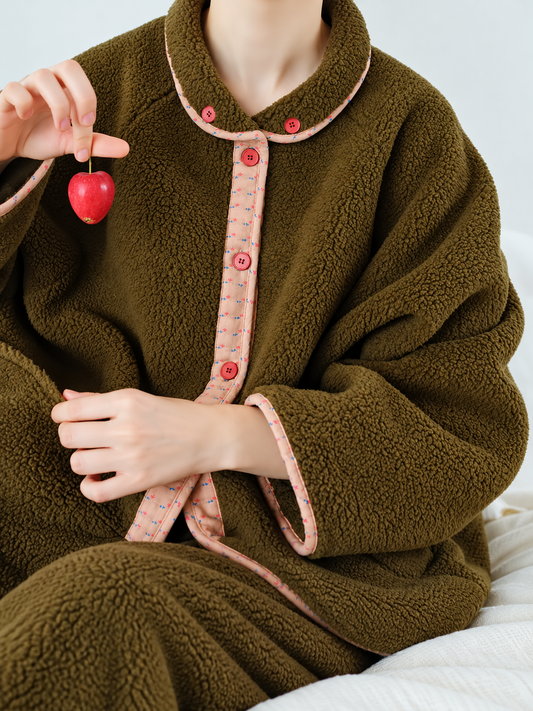 Olive Ember Fleece PJs