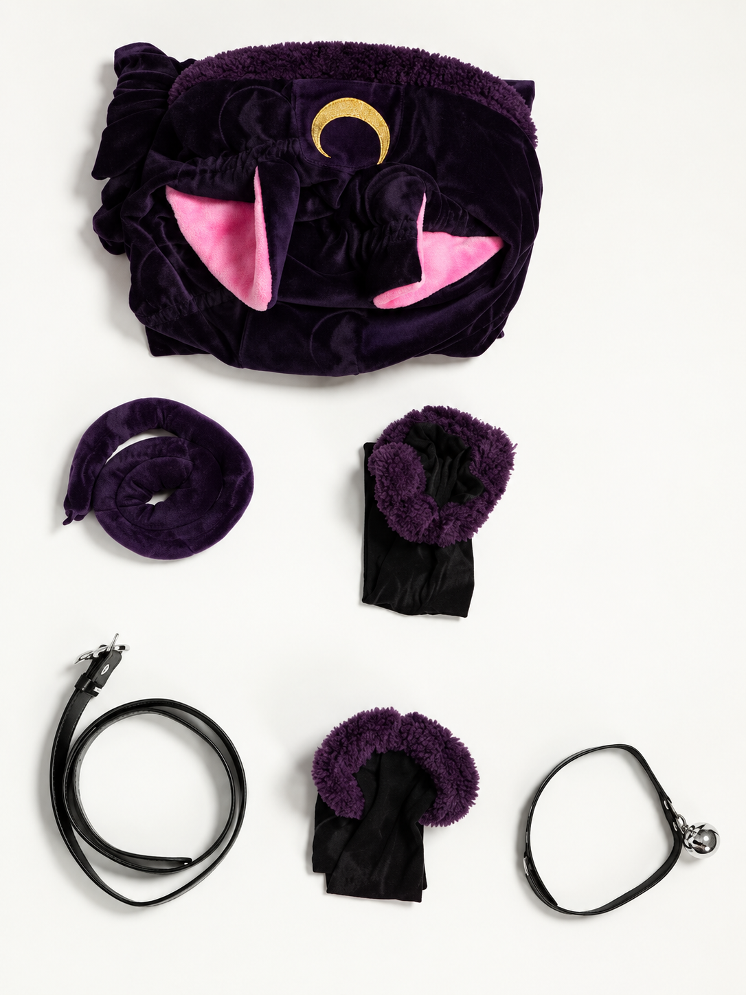 Catty Hooded Cosplay Set