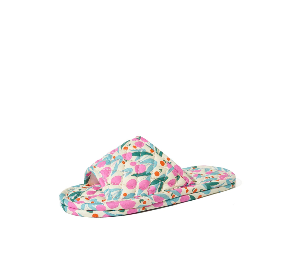 Floral Slippers