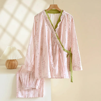 Soft Blossom Cotton PJs 