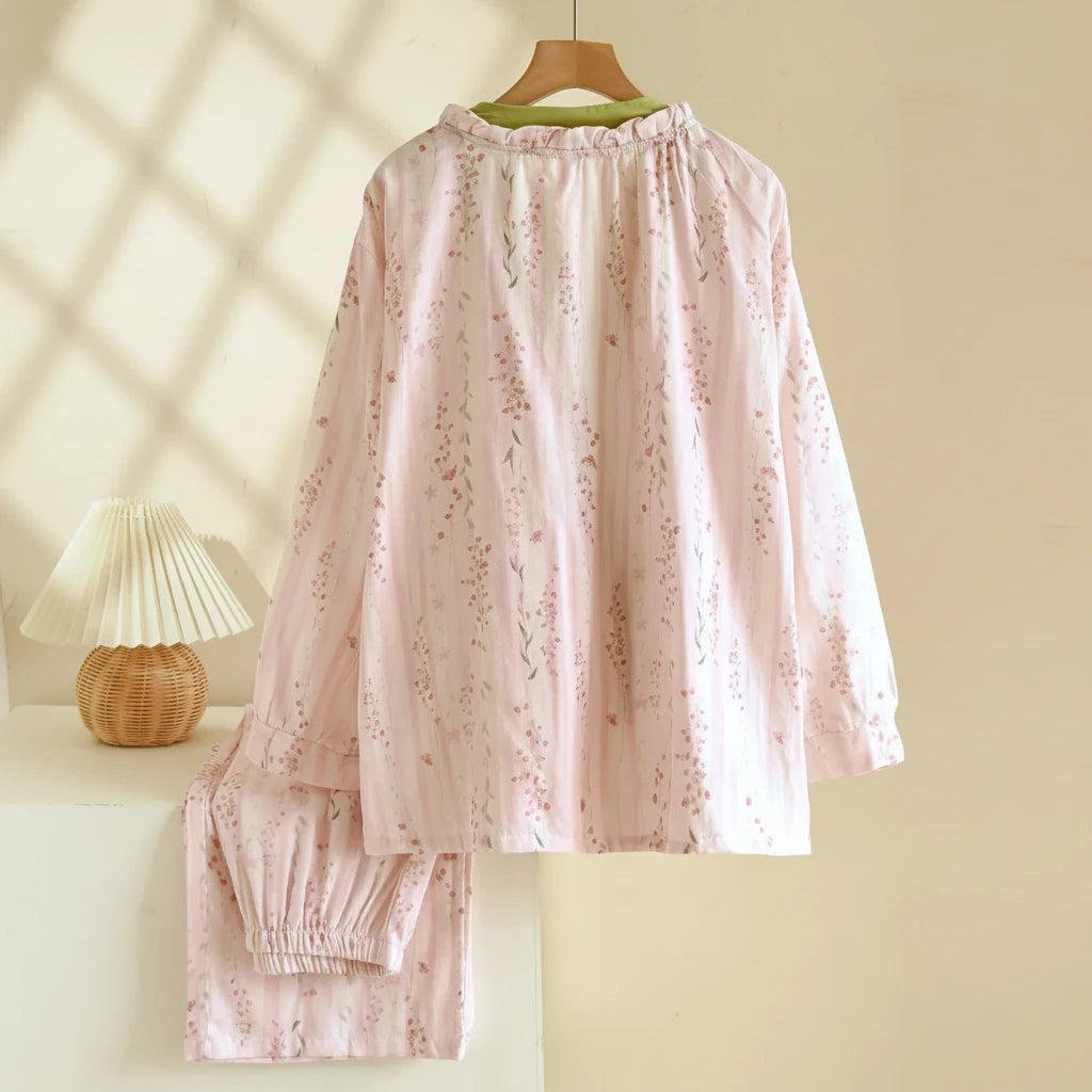 Soft Blossom Cotton PJs 
