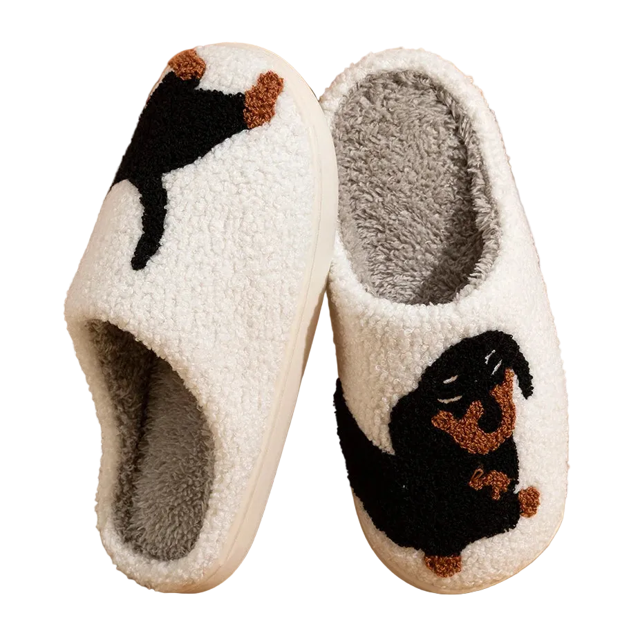  Dottie Dachshund Slippers