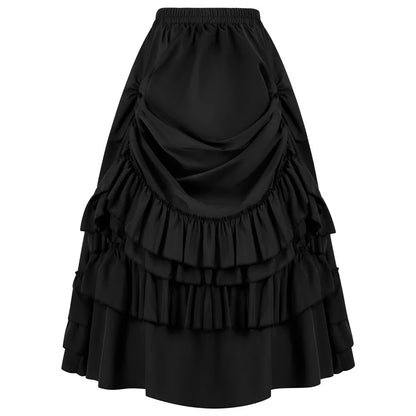 Ravenwood Victorian Ruffle Skirt