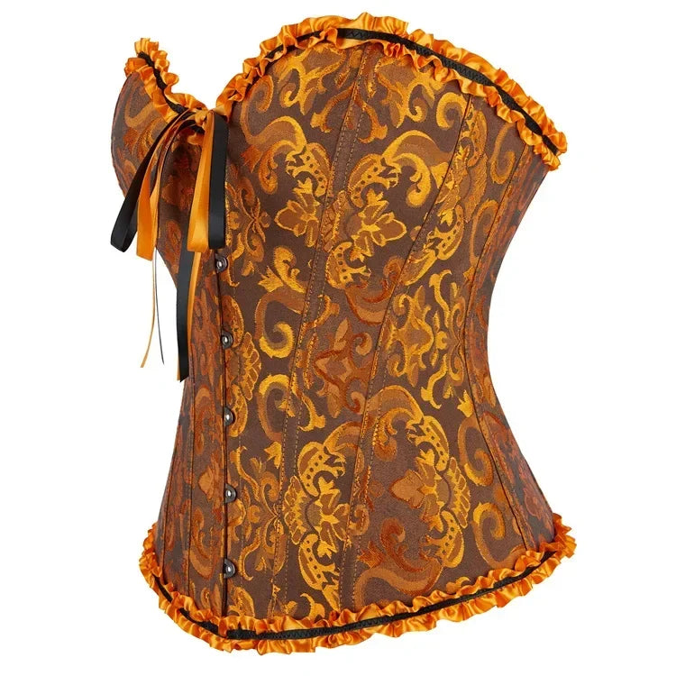 Victorian Jacquard Corset