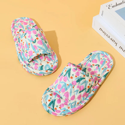 Floral Slippers