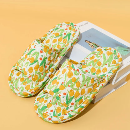 Floral Slippers