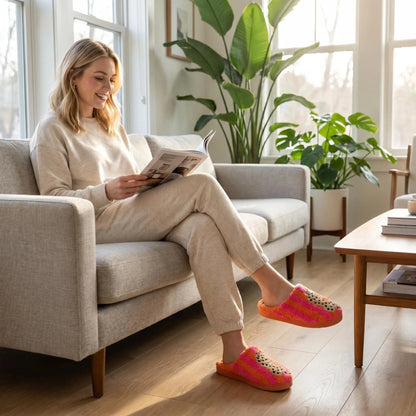 Leora Plush Slippers