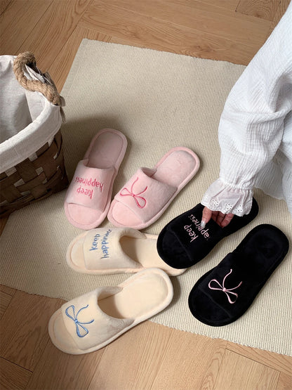 Bellefleur Bow Slippers