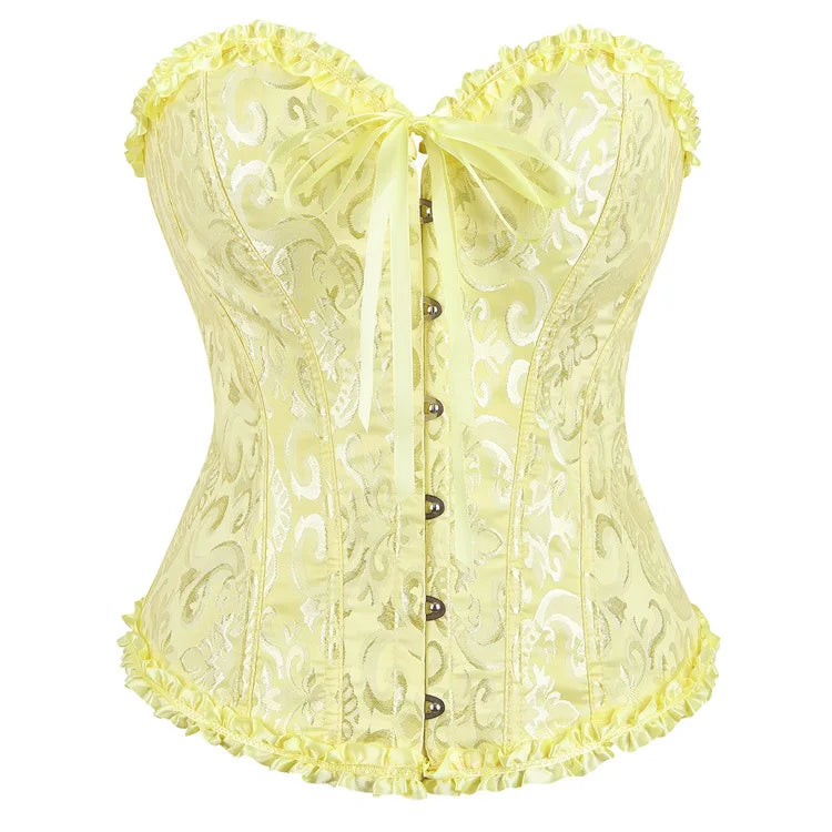 Victorian Jacquard Corset