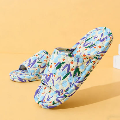 Floral Slippers