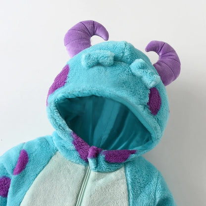 Little Monster Snuggle Romper