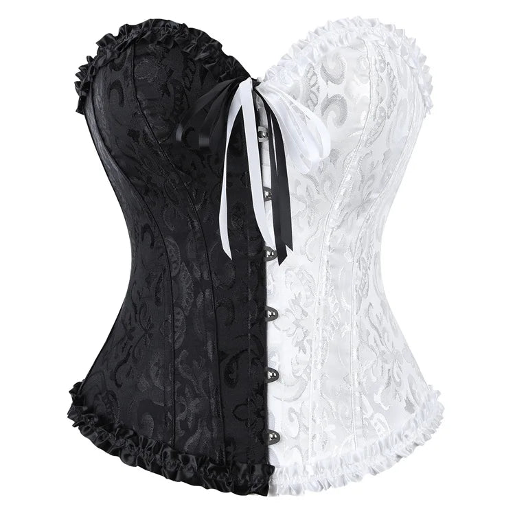 Victorian Jacquard Corset