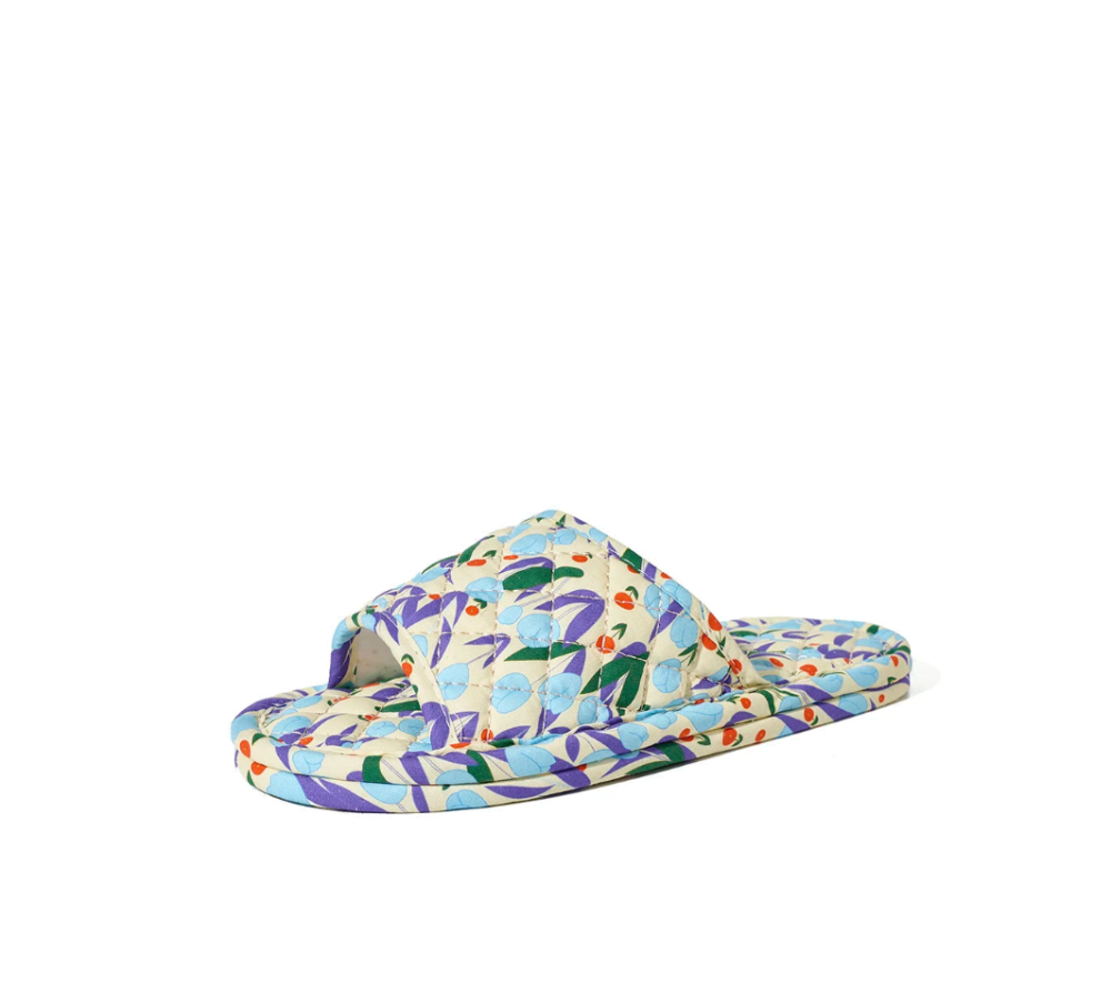 Floral Slippers