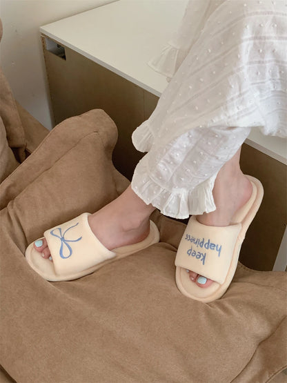 Bellefleur Bow Slippers