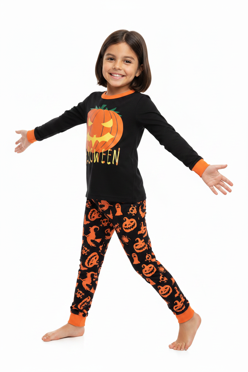Halloween Kids Pjs Set