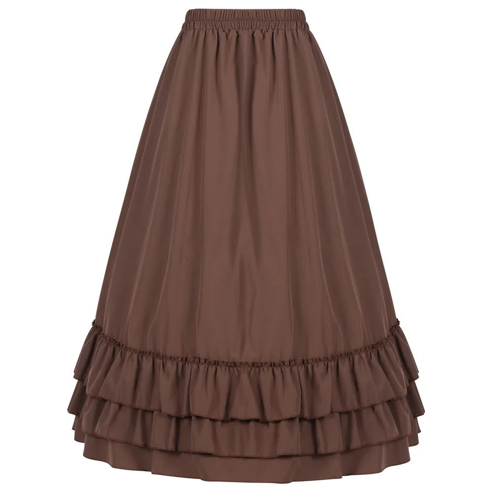 Ravenwood Victorian Ruffle Skirt