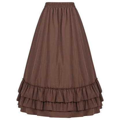 Ravenwood Victorian Ruffle Skirt