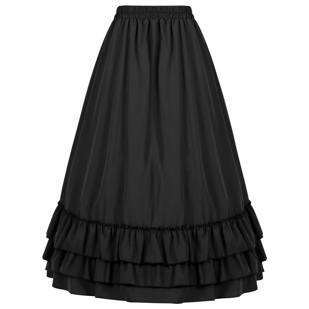 Ravenwood Victorian Ruffle Skirt