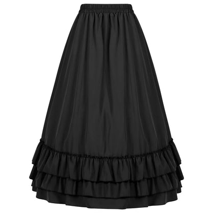 Ravenwood Victorian Ruffle Skirt