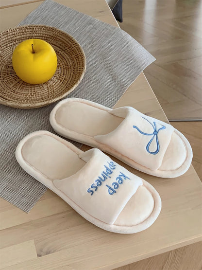 Bellefleur Bow Slippers