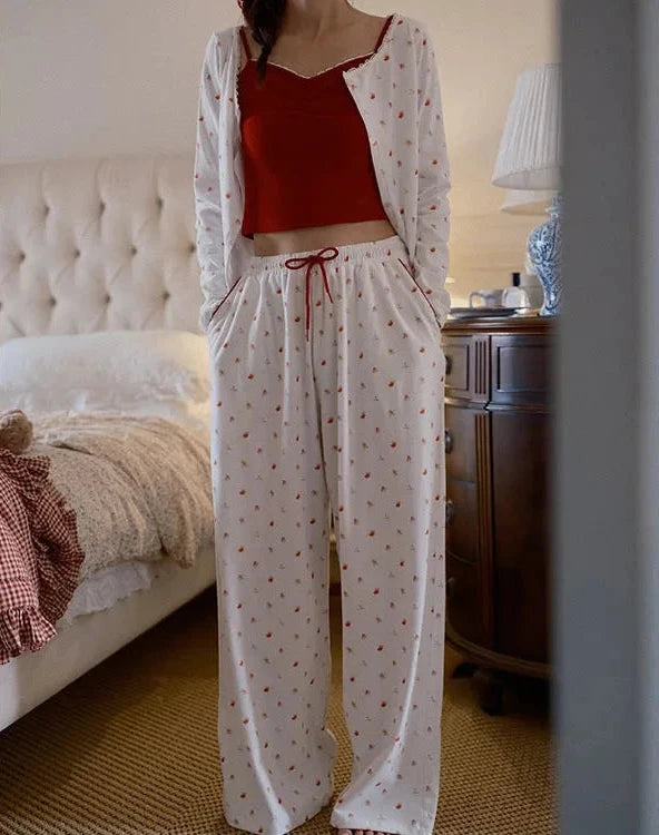 Meadow Bloom 3-Piece PJs